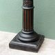 Napoleon 3 carved wooden column oak leaves
