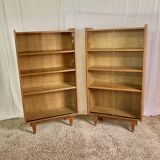 Pair of vintage showcases