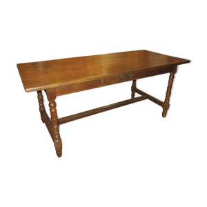 table de ferme en chêne