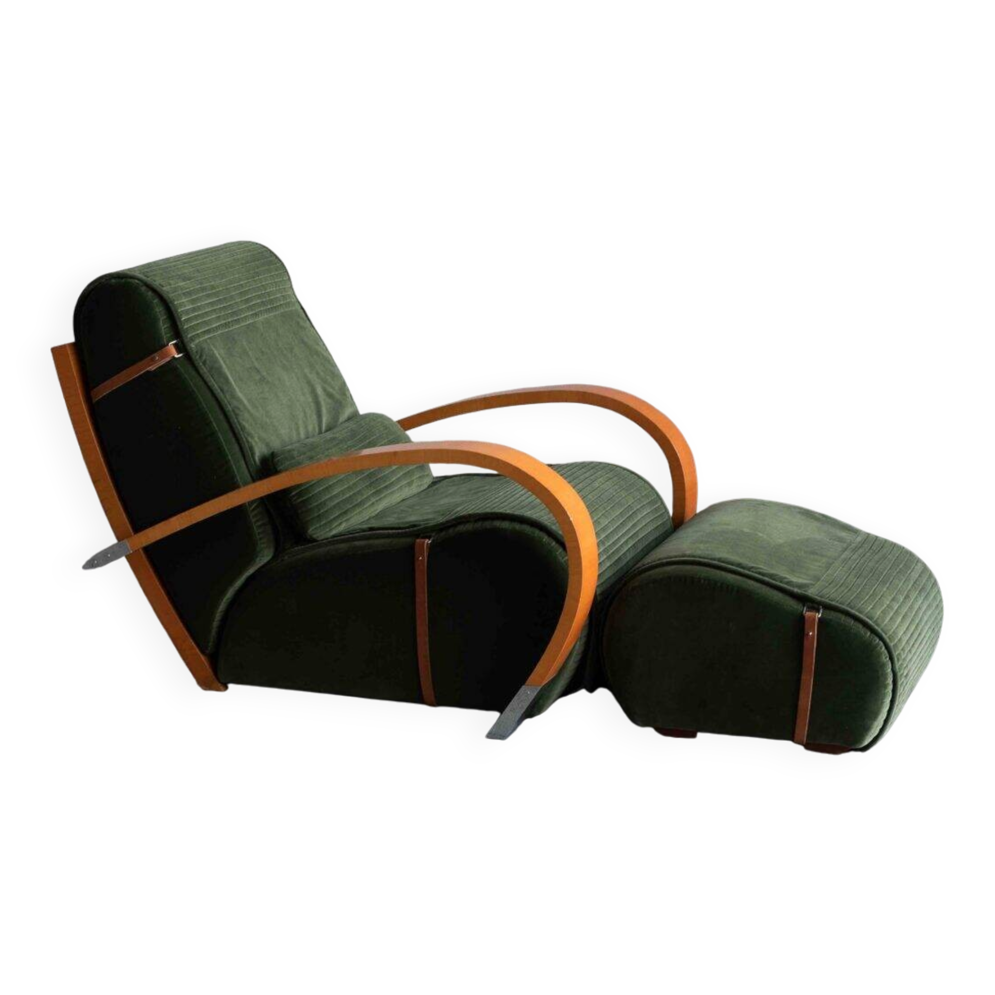 ‘Casablanca’ lounge chair with ottoman by Jamie Tresserra