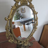 Mirror psyche on foot 34x46cm