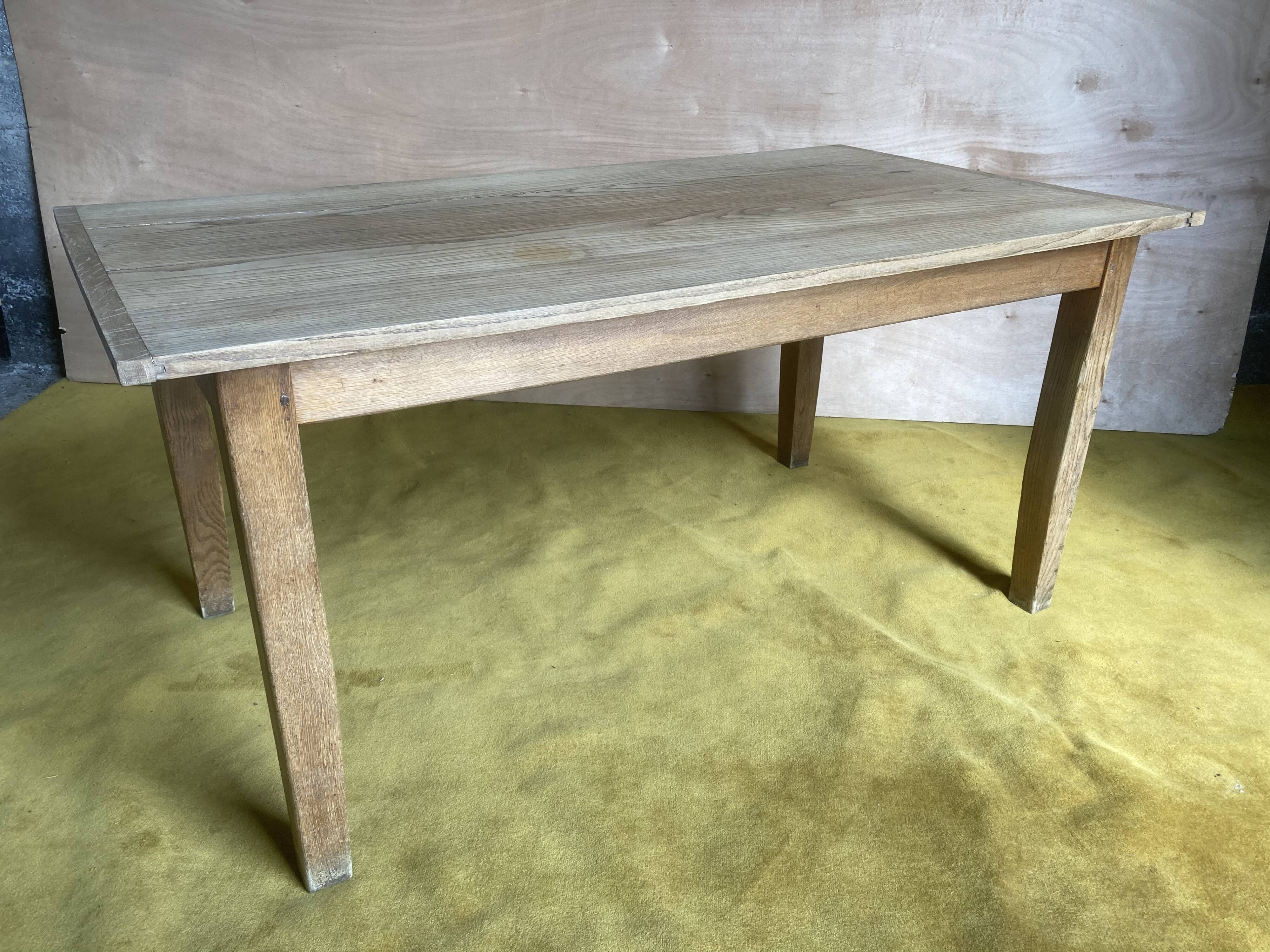 Table de campagne chêne