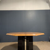 Elm burl table by Jean-Claude Mahey