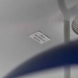 Elegant blue pendant light by Belux