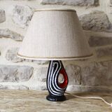 50s ceramic bedside lamp