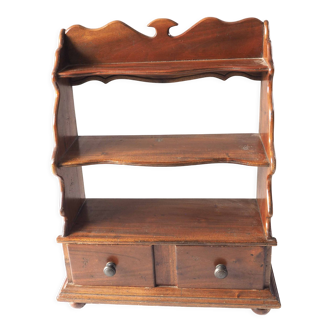 Étagère à poser ou suspendre à tiroirs