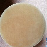 Velvet pouf