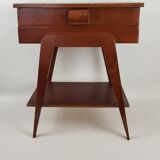 Scandinavian worker compass feet