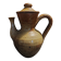Cafetière verseuse vintage grès pyrité années 70