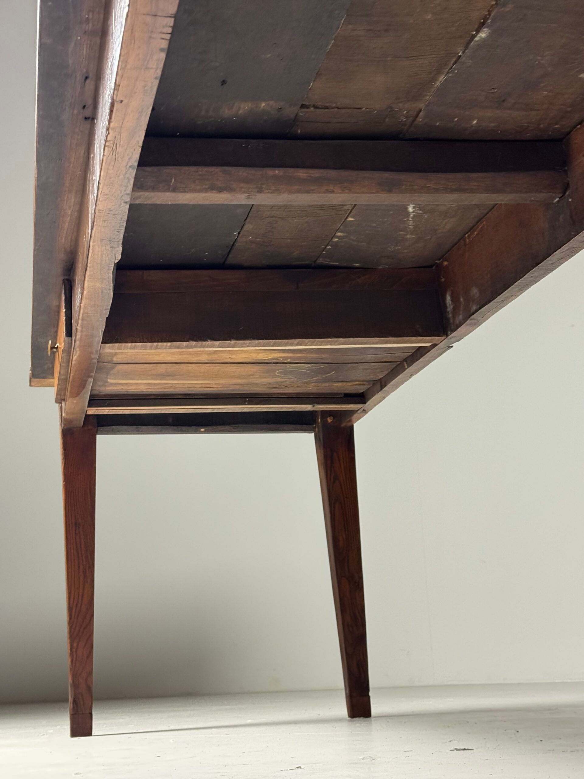 Table de ferme française de 292 cm