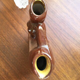 Ceramic pitcher vase polymorphic woman art deco