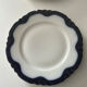 Set of 6 antique Haviland Paris porcelain plates.