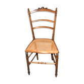 Louis XVI walnut chair