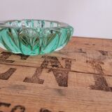 Stone ashtray in molded glass