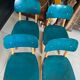 Chaise enfant Casala vintage bleu/vert