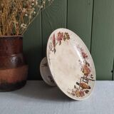 Ironstone compote E. Bourgeois Grand Dépôt Birds