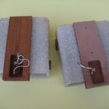 Pair of wall lamps from the 40/50