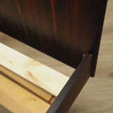 Rosewood bed, Danish design, 1970s, manufactured by Omann Jun