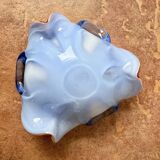 Vintage Blue Glass Bowl