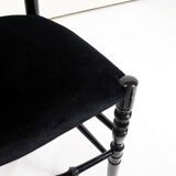 Decorative 'Chiavari' chair designed by Gaetano Descalzi