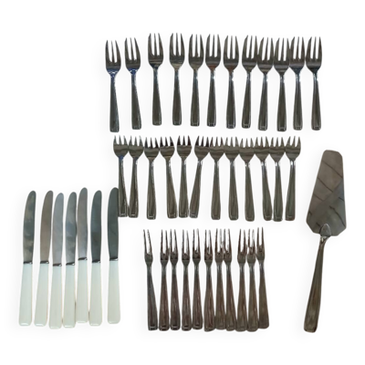 Coffret ancien couverts