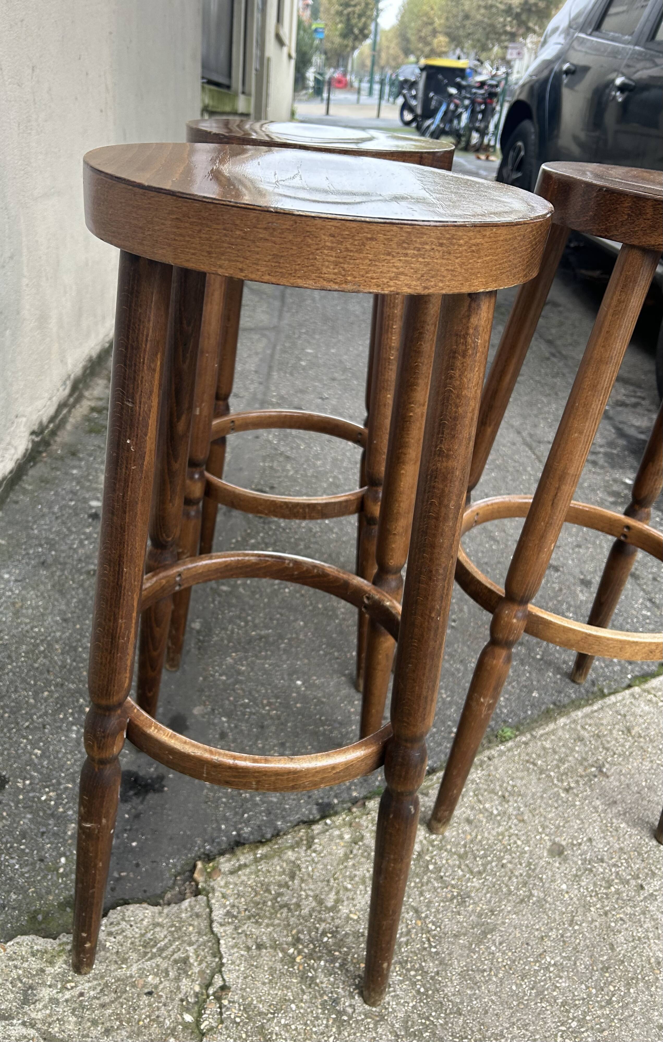 Tabouret de bar Baumann