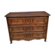 Chest of drawers in solid chene of the eighteenth sawcum