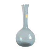 Vase bleu ciel par Arthur Percy pour Gullaskruf Glasbruk, Suède années 1950