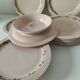 Plats à gâteaux et assiettes à dessert Longwy modèle Betty