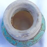 CERAMIC VASE - ABSTRACT DECORATION - R.COUVELAIRE - J.MASSIER - VALLAURIS -