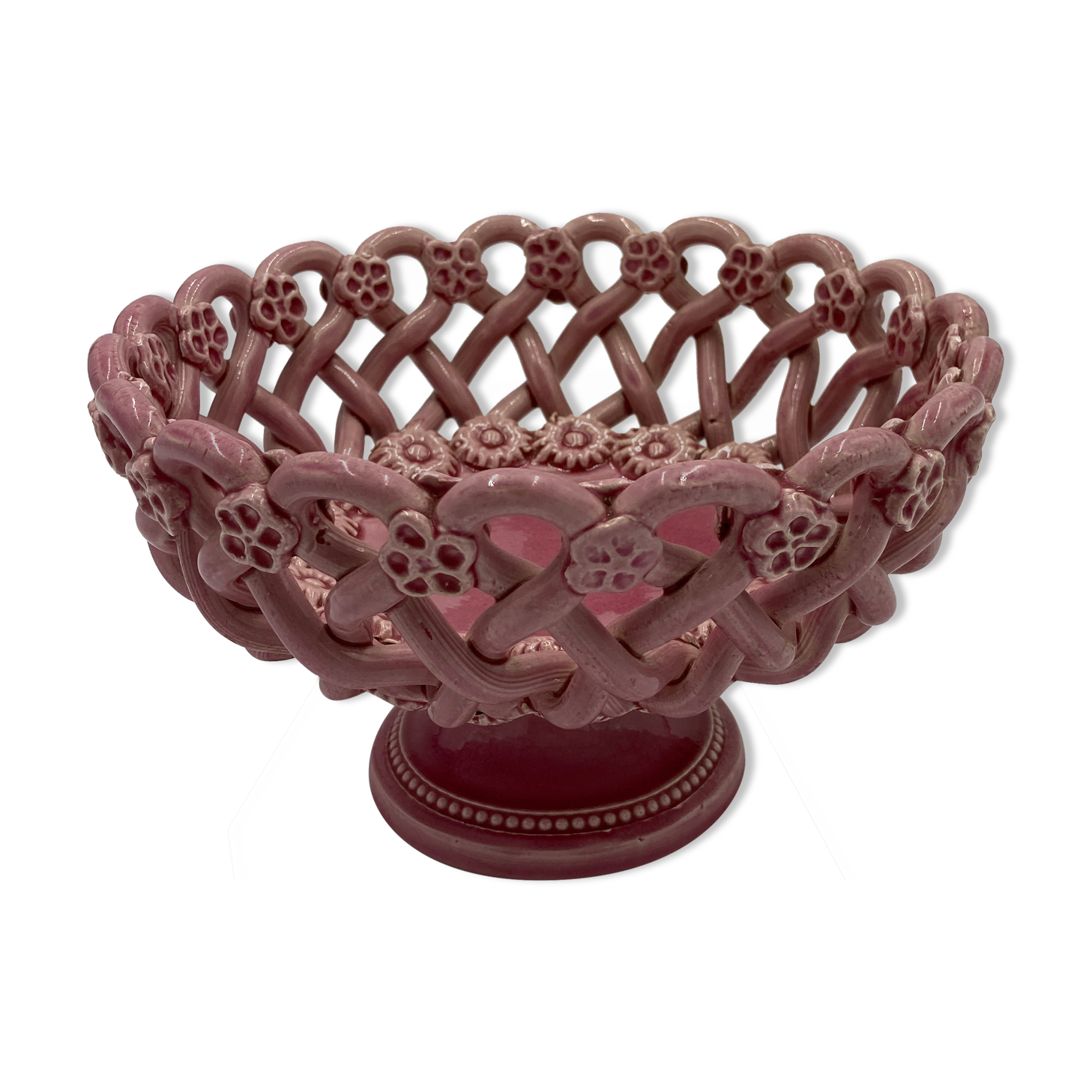 Braided ceramic basket Pichon Uzes