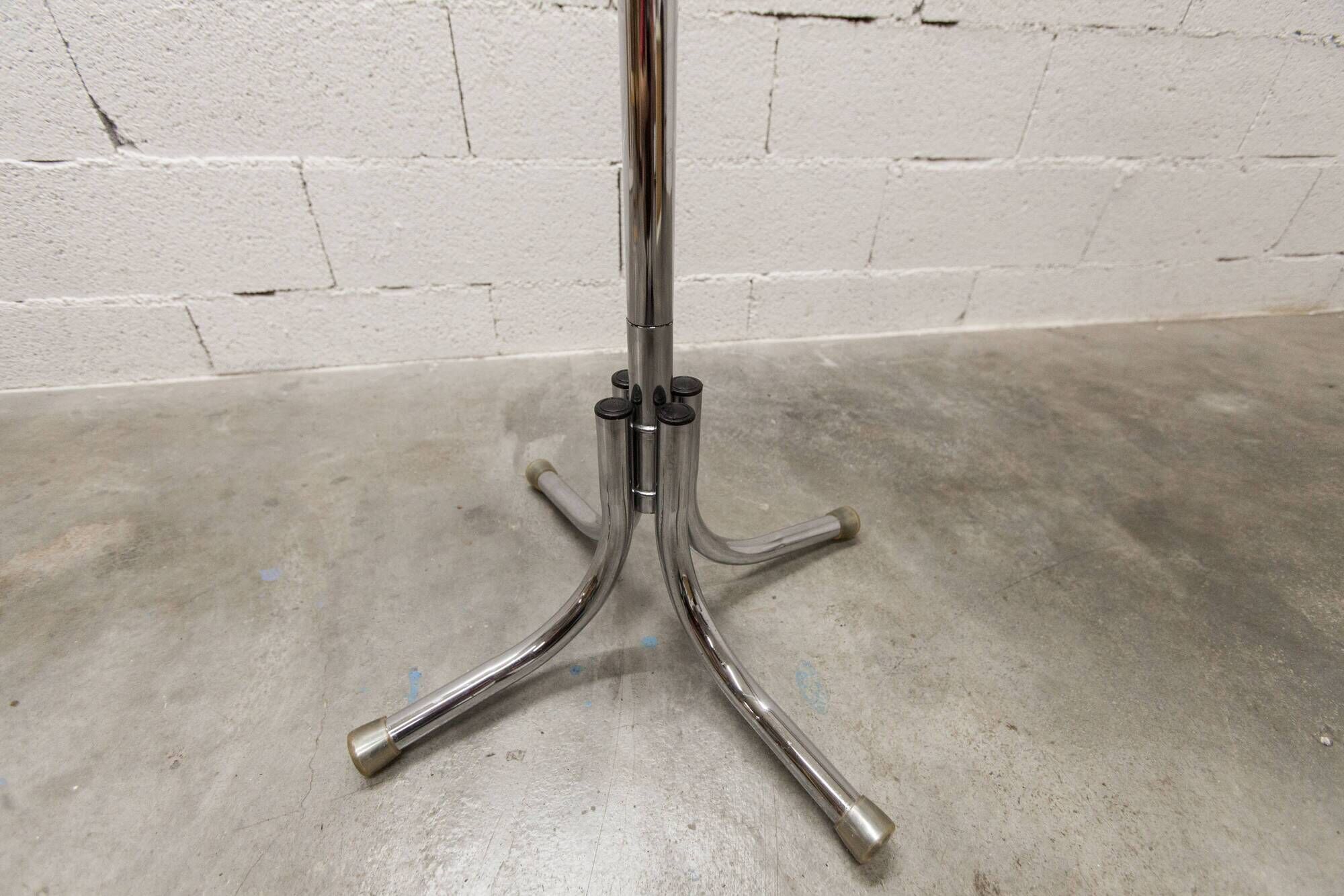 Industrial parrot coat rack 1970 12 hooks 193cm