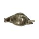 Vintage Silver Plated Butter Dish Snail EP Zinc Hong Kong 1960s