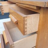 Desk 5 drawers 1 tablet vintage 1950