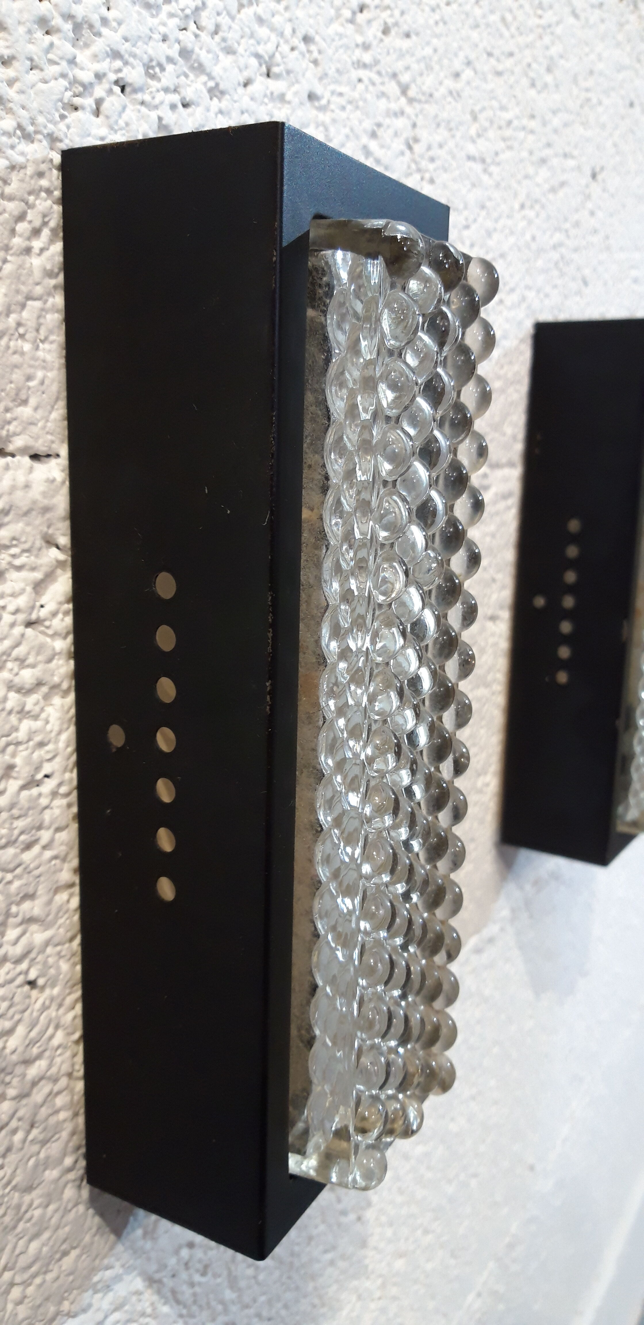 Pair of Alain Richard wall lights, 1960