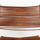 Pair of Tito Agnoli Barstools "MissB" for Pierantonio Bonacina