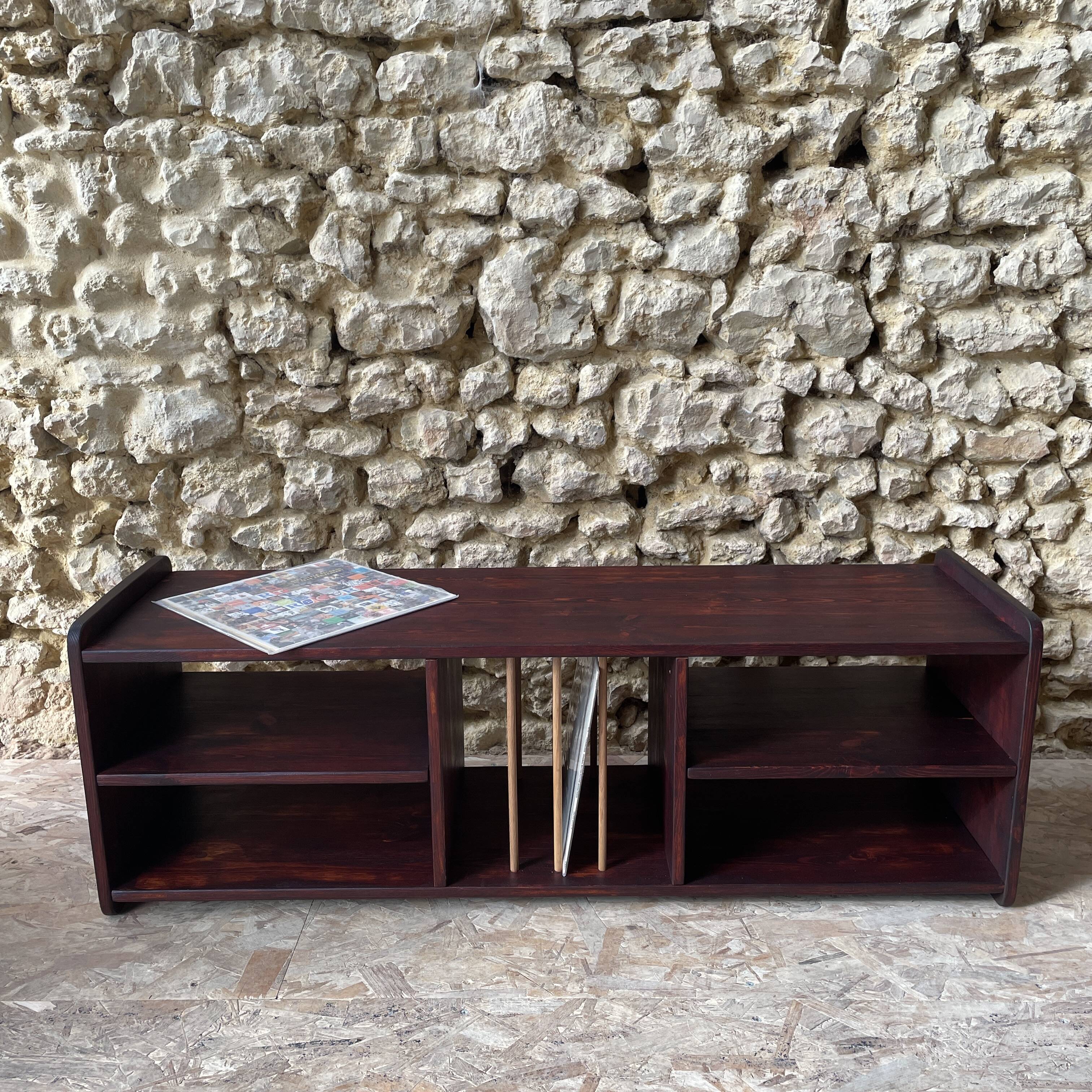 TV / Hi-Fi unit Habitat 90s – vinyl storage