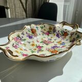 Plat Boch Freres « Fleurs de Saxe »