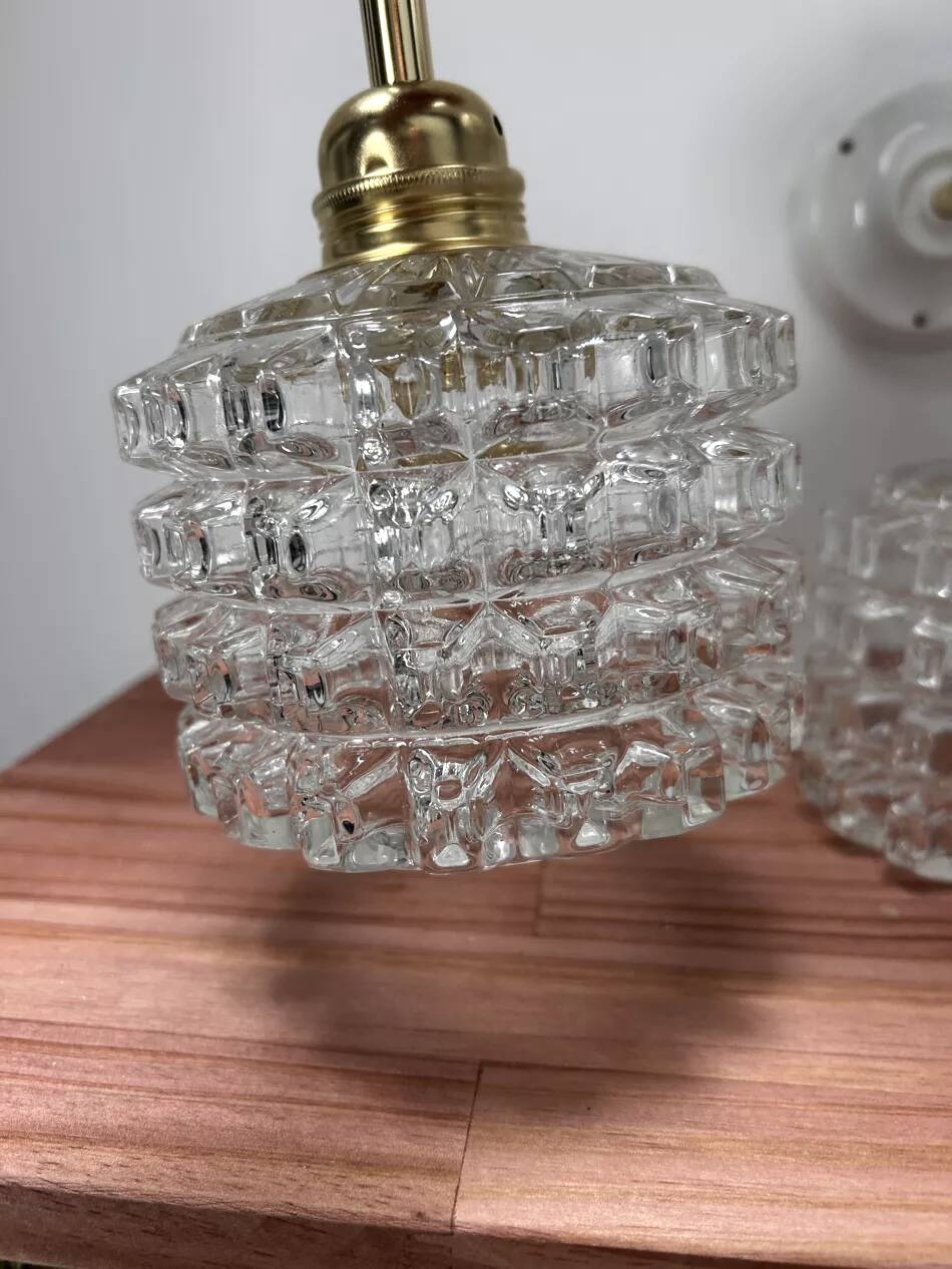 Scandinavian glass wall lights