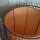Floor lamp kobe bamboo slat 80s