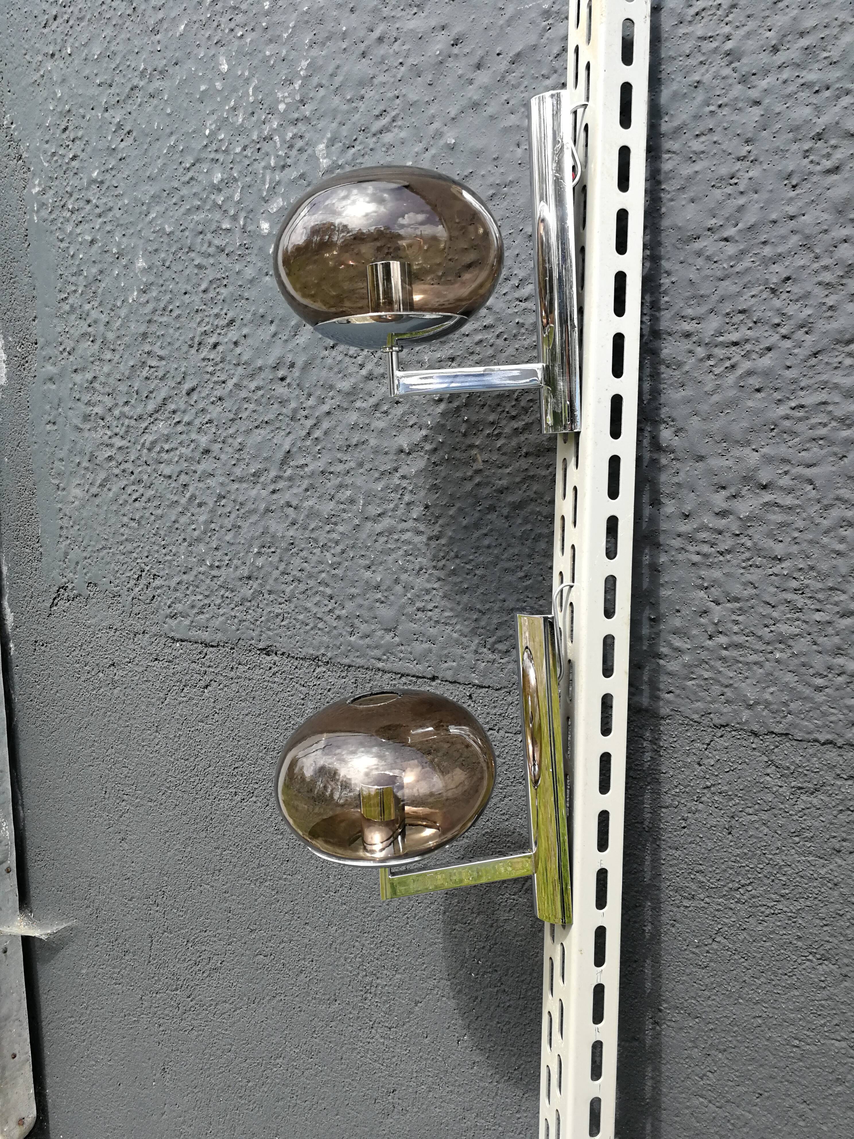 Pair of Sciolari wall lamps