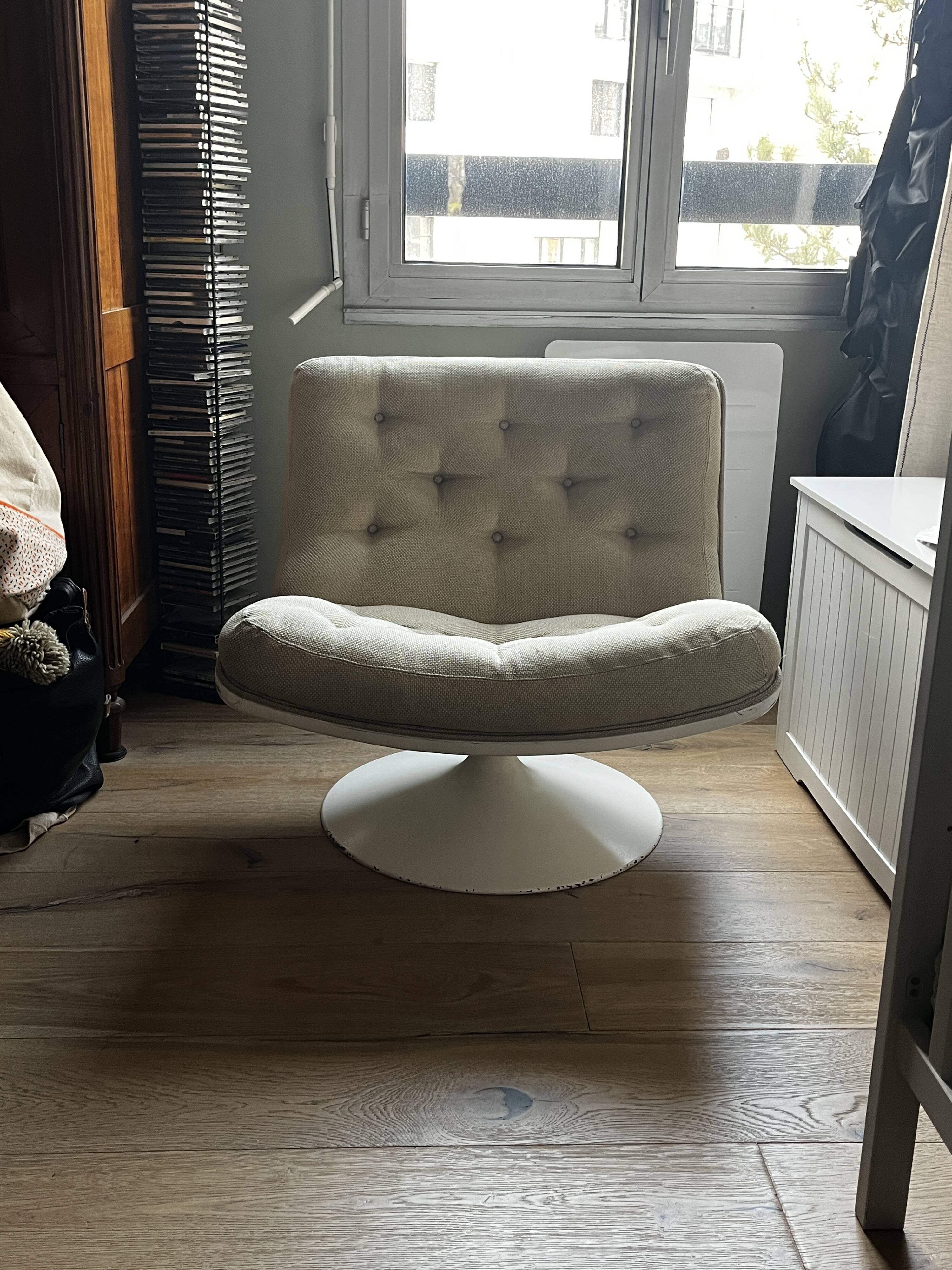 Model 975 armchair by Geoffrey Harcourt for Artifort, 1960s.