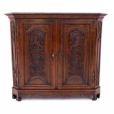 Commode ancienne datant d'environ 1880, France. Après rénovation.