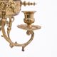 Lustre en laiton de la première moitié du XXe siècle.