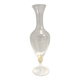 Transparent and Murano Glass Pitcher Vase by La Murrina with Gold Leaf, Ita