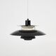 Louis Poulsen ph5 pendant light | Poul Henningsen | restoration | black