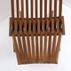 Paire de chaises pliantes en teck - intérieur extérieur