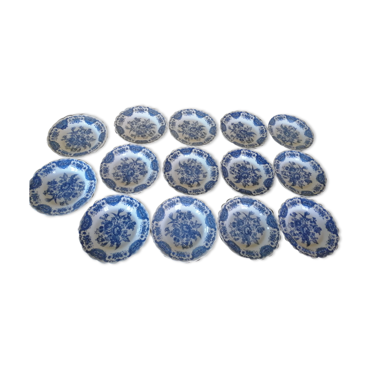 14 Ridgway Staffordshire England hollow plates