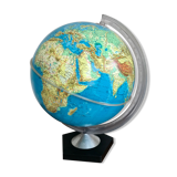 Globe terrestre lumineux vintage