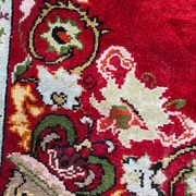 Tapis vintage turc en soie fait main 74x146 cm